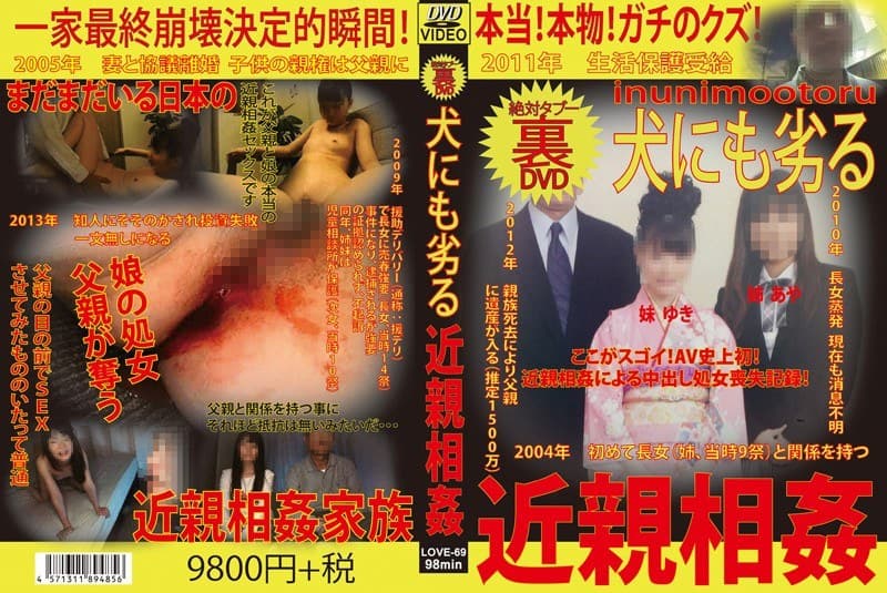 犬にも劣る 近親相姦
