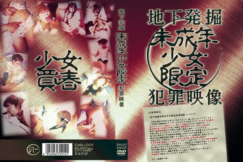 地下発掘未成年少女限定犯罪映像
